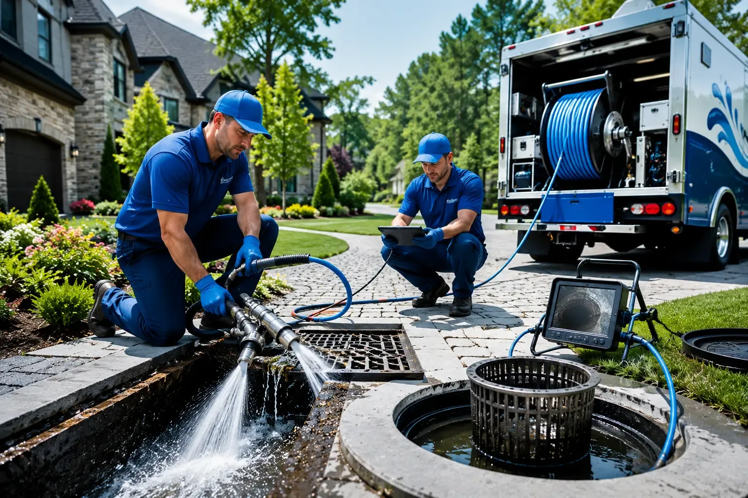 Local outdoor drain cleaning professionals in Amherst, TX